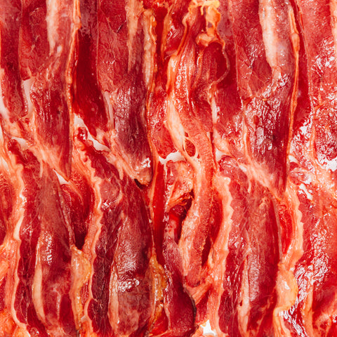 Beef bacon, halal, sliced, 500g