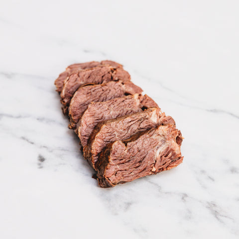 Beef Short Rib 1er, halal, sous-vide – einzelnes Rinderrippenstück, vorgegart und extra saftig