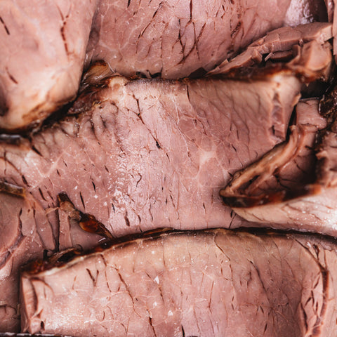 Beef brisket cooked, halal
